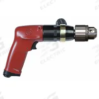 CHICAGO PNEUMATIC Air-Powered Drill: 1/2 in Chuck, Light Duty, 900 RPM, 1 hp, Keyless (MPN CP1117P09). Key specifications — attr1320790: CHICAGO PNEUMATIC.