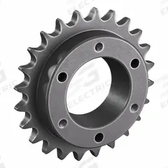 TRITAN Sprocket: For 40 Chain, 24 Teeth, 3.831 in Pitch Dia, 4.1 in Outside Dia, Steel (MPN 40SH24H). Key specifications — Brand: TRITAN; Required Bushing Series: SH.