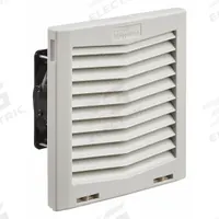 NVENT HOFFMAN Axial Fan: 70 cfm Airflow @ 0.000 in SP, 8 3/16 in Ht, 4 3/16 in Dp, Terminals, IP54 (MPN HF0916414). Key specifications — Includes: Mounting Hardware; Housing Material: Plastic; Brand: NVENT HOFFMAN.