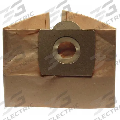 TENNANT Vacuum Bag: Nobles, 1244302/1244322, Dry, Paper, 1-Ply, Std - Canister Vacuum Bags