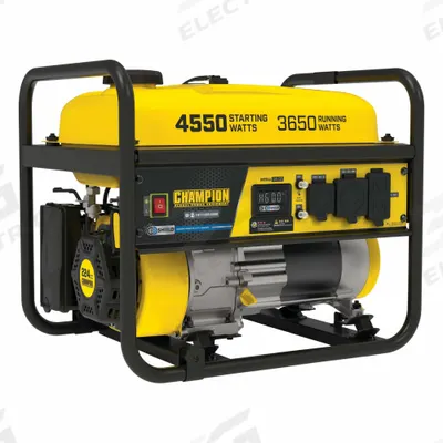 CHAMPION POWER EQUIPMENT Portable Generator: Conventional, Gasoline, 3,650 W Running - Inverter Generators