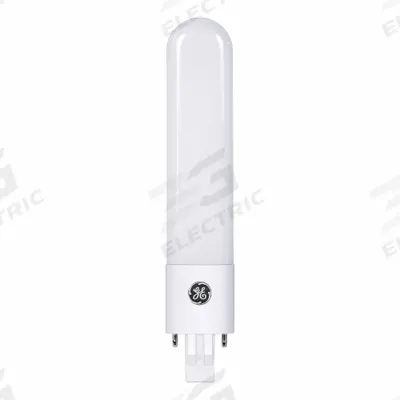 GE LAMPS Ballast Bypass LED: Type B, 2-Pin (GX23), PL-C, LED, 2700K, 500 lm Light Output - LED Ballast-Bypass (UL Type B) Plug-In Lamps