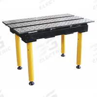 BUILDPRO Welding Table: 30.5 in Ht, 22 in Dp, 38 in Wd, 1,300 lb Wt Capacity, Plain (MPN TMB52238). Key specifications — Manufacturer Part Number: TMB52238; Brand: BUILDPRO; Hole Diameter: 5/8 in.