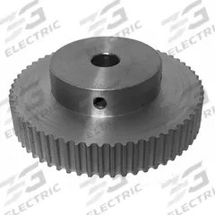 DAYTON Timing Pulley: Curvilinear, Fixed, For 9 mm Belt Wd, 28 Teeth, 3 mm Pitch, Aluminum (MPN 28-3M09-6A3). Key specifications — Brand: DAYTON; Finish: Clear Anodized; For Belt Series: Powerhouse®.