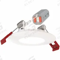 LITHONIA LIGHTING Wafer LED Downlight: 2 in Dia, 517 lm_689 lm_862 lm, 2700K/3000K/3500K/4000K/5000K (MPN WF2 RD ALO25 SWW5 90CRI 120 MW M6). Key specifications — Trim Color: White; LED Replacement For: 100W INC/23W-26W CFL; Dimmable: Yes; Color Temperature: 5000K; Brand: LITHONIA LIGHTING; Voltage: 120V AC.