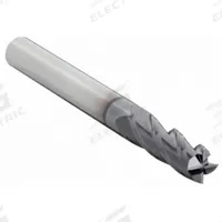 CLEVELAND Square End Mill: Carbide, TiAlN Coated, 4 Flute, 3/16" Mill Dia, 5/16" LOC, 2" OAL (MPN C81831)