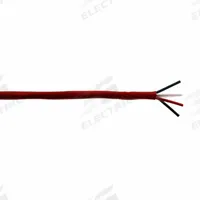 APPROVED VENDOR Fire Alarm Cable: 25 ft Cable Lg, Riser, Riser, Semi-Rigid Polyvinyl Chloride (PVC) (MPN 827CP8). Key specifications — Brand: APPROVED VENDOR; Conductor Gauge: 18 AWG; Jacket Material: PVC; Shielding Material: Aluminum Foil; Solid/Stranded: Solid.
