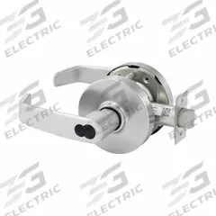 SARGENT Door Lockset: Office Lever Locksets, Chrome, ADA Compliant, LFIC (MPN 60-10XG05 LL 26D). Key specifications — attr1024149: Not Ligature-Resistant; attr1011488: SARGENT; attr1024446: F81; attr1011524: No Message; attr1011506: L Rose; attr1011485: Yes; attr1059461: Satin Chromium-Plated.