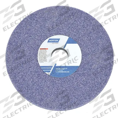 NORTON Straight Grinding Wheel: Type 1, 7" x 3/4" x 1 1/4", 32A46-HVBE - Grinding Wheels for Moderate-to-Heavy Grinding of Tool Steels