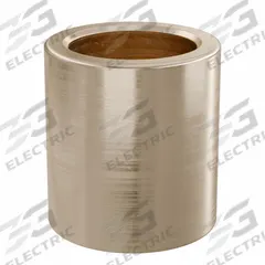 Sleeve Bearing: Bronze, SAE 841, 8 mm Bore, 11 mm OD, 12 mm Lg, 49,938 lb/sq in-fpm Max PV, 10 PK (MPN AAM0811-12B). Key specifications — System of Measurement: Metric; Material Grade: SAE 841; Brand: OILITE.