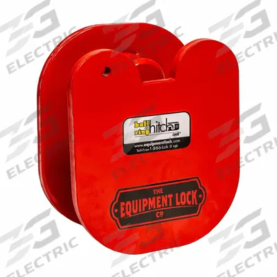 EQUIPMENT LOCK Lock: 1 7/8 in_2 5/16 in Compatible Hitch Size, I/II/III - Pin & Locks