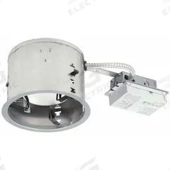 LED Recessed Down Light: Airtight Remodel, 6 in Dia, 900 lm, 4000K, 11.8 W, 120 to 277V AC (MPN IC22RLED G4 09LM 40K 90CRI MVOLT EZ10). Key specifications — Voltage: 120 to 277V AC; Trim Color: Available Separately; Brand: JUNO LIGHTING; Ceiling Type: Flat Ceiling; Reflector or Baffle Color: No Reflector or Baffle; Trim Style: Available Separately; Dimmable: Yes; Color Temperature: 4000K.