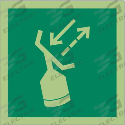 IMO (International Maritime Organization) Safety Sign: Vinyl, Adhesive Sign Mounting - Square Radar Transponder Symbol Signs