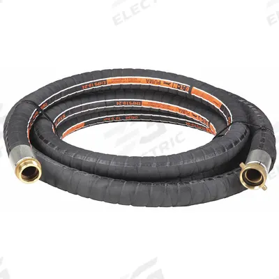 BOSTON Corrugated Cover Gasoline Hose: 3 in Hose Inside Dia., 3 39/64 in Hose Outside Dia. - Nitrile Blend Petroleum Hose Assemblies with Corrugated Nitrile Blend Cover