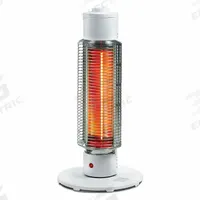 HEATMATE Portable Electric Heater: 420 W, Instant Fast Heat/Portable, 1,433 BtuH Heating Capacity (MPN SH-G420A(W)). Key specifications — Wattage Output: 420 W; Number of Heat Settings: 2; Housing Color: White; Overall Dimensions - H x W x D: 24 in x 12 in x 12 in; Heating Capacity: 1,433 BtuH; Safety Tip-Over Switch Included: Yes; Brand: HEATMATE.