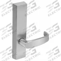 SARGENT Mechanical Exit Device Trim: 48 in Max Door Wd, Chrome (MPN 715-8 ETL RHRB 26D). Key specifications — Color: Bronze; Product Type: Mechanical Exit Device Trim; Ligature Resistance: Not Ligature-Resistant; Brand: SARGENT; Outside Trim Type: Lever; Exit Device Style: Lever; ADA Compliant: Yes.