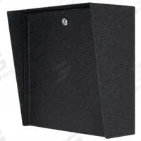PEDESTAL PRO Outdoor Housing: 12 in Overall Ht, Black, Cover Housing, 6 in x 12 in, Black (MPN MC-CS-12-E). Key specifications — attr193630: PEDESTAL PRO; attr982335: Cam Lock; attr982316: Black; attr982338: Intercoms; attr982348: Powder Coated; attr982331: Carbon Steel; attr1022512: Cover Housing.