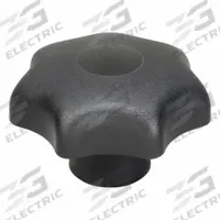 KIPP Hand Knob: 7 Point, Plastic w/ Steel Thread, 3/8"-16 Thread, 14 mm Thread Lg, 63 mm Dia (MPN K0155.2A42). Key specifications — Brand: KIPP.