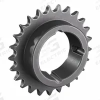 TSUBAKI Sprocket: For 50 Chain, 25 Teeth, 4.987 in Pitch Dia, 5.322 in Outside Dia, Steel, ANSI (MPN 50BTL25). Key specifications — attr85388: TSUBAKI; attr305233: 2012.