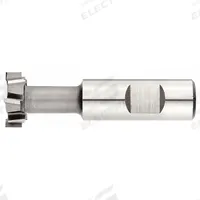 KEO T-Slot Milling Cutter: High Speed Steel, Staggered Tooth, For 1/4" T-Slot Bolt (MPN 964-000-025)