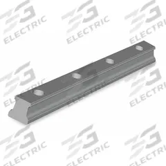 Profile Ball Rail: 35, 1,000 mm Overall Lg, 34 mm Overall Wd, 29.5 mm Overall Ht, Steel (MPN 521H35A+1000). Key specifications — Brand: THOMSON; Size: 35; Nominal Rail Size: 35.