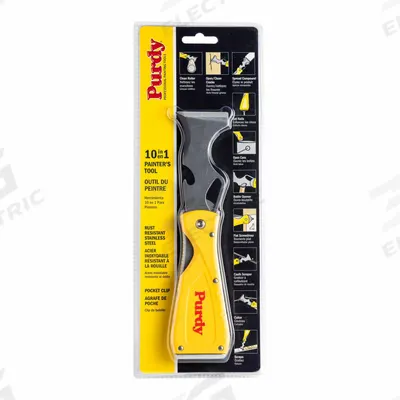 PURDY Multi Tool: Stainless Steel, 2 in Blade Wd - Standard Painter's Multi-Tools