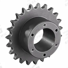 TRITAN Bushed Roller Chain Sprocket: For 60 Chain, 23 Teeth, 5.508 in Pitch Dia, 5.91 in Outside Dia (MPN 60SDS23H). Key specifications — Brand: TRITAN; Required Bushing Series: SDS.