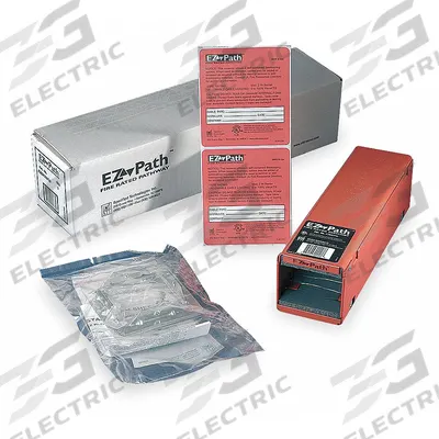 STI Fire Barrier Pathway Kit: Square, 3 in Overall Ht, 10.5 in Overall Lg - Firestop Passthroughs for Cables