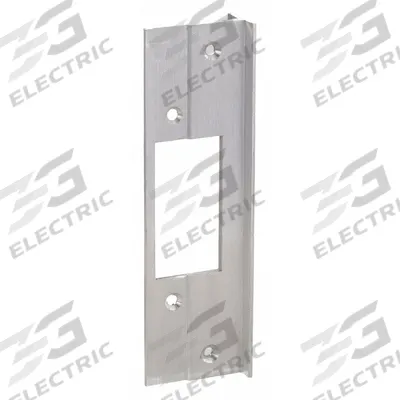 APPROVED VENDOR Door Latch Guard: 6 in Lg, 1 3/4 in Wd - Standard Latch Guards