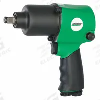 SPEEDAIRE Air Impact Wrench: Full-Size, 1/2 in Drive, Pistol-Grip, Square, Std, Friction Ring (MPN 21AA49). Key specifications — attr1321013: NPT; attr1321026: No; attr1321019: Full-Size; attr1321030: SPEEDAIRE; attr1321012: Standard; attr1321025: Square.