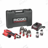 RIDGID Cordless Press Tool Kit: 12V, Compact, Inline, Black Steel/Copper/PEX/Stainless Steel (MPN 78168). Key specifications — attr518742: RP 251; attr525712: Pureflow 1/2 in, 3/4 in, 1 in; attr518712: (1) Bare Tool.