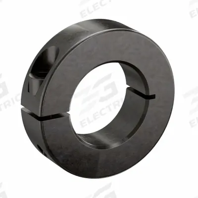 RULAND MANUFACTURING Shaft Collar: 1-Piece, Metric, Round, Clamp-On, 30 mm Bore Dia - Steel Shaft Collars