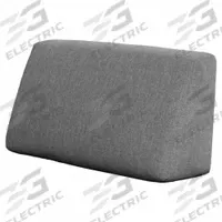 DUOBED Sofa Back Pillow: Gray, Polypropylene, 29 in Overall Ht, 17 in Overall Wd, 9 in Overall Dp (MPN ISBP30-AQ). Key specifications — For Use With: Duobed Modular Sofas; Upholstery Material: Polypropylene.