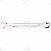 MILWAUKEE Combination Wrench: Steel, Chrome, 1 1/4 in Head Size, 16 7/8 in Overall Lg, Std (MPN 45-96-9238). Key specifications — attr309600: 1-1/4 in; attr309611: Chrome; attr309610: Steel; attr309604: No; attr309612: No; attr309613: No; attr324932: MILWAUKEE.
