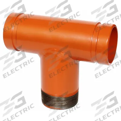 GRUVLOK Metal Pipe Tee: Tee, 2 in x 2 in x 2 in, Carbon Steel, EPDM Seal - Grooved Pipe Fittings