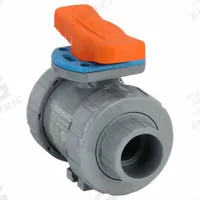 HAYWARD FLOW CONTROL Manual Two-Way Ball Valve: 1 1/4 in, CPVC, Straight, Full Port Ball Port (MPN TBH2125ASTV0000). Key specifications — Brand: HAYWARD FLOW CONTROL; Handle: Locking Tee.