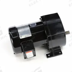 LEESON AC Gearmotor: Parallel, Single Output Shaft, 3-Phase, TEFC, 91 RPM, 224 in-lb Max Torque (MPN 107029.00). Key specifications — Brand: LEESON; Full Load Current: 1.6/0.80 A.