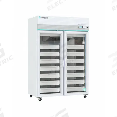 COREPOINT SCIENTIFIC Blood Bank Refrigerator: 49 cu ft, Upright, 1°C to 10°C - Blood Bank Refrigerators