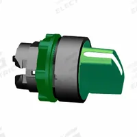 SCHNEIDER ELECTRIC Short-Handled Selector Switch: 22 mm Panel Mount Size, 2 Positions, Series XB5 (MPN ZB5AD203). Key specifications — Action: Maintained/Maintained; Cam: No Cam Included; Brand: SCHNEIDER; Switch Bezel Material Type: Non-Metallic.