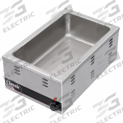 APW WYOTT Countertop Cooker/Warmer: 28.5 qt Capacity, 1,500 W Watt, 9 1/8 in Overall Ht - Food Warmers