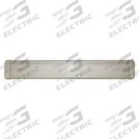 ECCO LED Interior Lighting: Courtesy Light, LED, Clear, Rectangular, 12-24V DC, Blunt Cut Wires (MPN EW0601). Key specifications — Shape: Rectangular; Brand: ECCO; Electrical Connection: Blunt Cut Wires; Lighting Technology: LED; Mount Style: Surface.