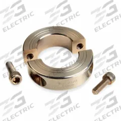 RULAND MANUFACTURING Shaft Collar: 2-Piece, Metric, Round, Clamp-On, 48 mm Bore Dia, 19 mm Collar Wd (MPN MSP-48-FZ). Key specifications — attr671628: RULAND MANUFACTURING.