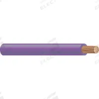 SOUTHWIRE Hookup Wire: 14 AWG Conductor Size, Purple, 500 ft Overall Lg, 600 V Volt (MPN 411030513). Key specifications — Brand: SOUTHWIRE; Product Type: Machine Tool Wire; Standards: UL Listed; Manufacturer Part Number: 411030513.