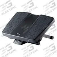 FELLOWES Foot Rest: HPS, Black, 17 3/4 in Overall Lg, 13 1/4 in Overall Wd, 4 1/8 in Overall Ht (MPN 8067001). Key specifications — Manufacturer Part Number: 8067001; Features: Rocking Motion; Material: HPS; Product Type: Foot Rest; Brand: FELLOWES.