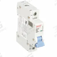 DAYTON IEC Supplementary Protector: 2 A Amps, 220V DC, 10kA at 220V DC, Screw Clamp, NDB2Z-63 B2/1 (MPN 5ZVG7). Key specifications — Brand: DAYTON; Terminal Connection: Screw Clamp; DC Voltage Rating: 220V DC; Max. AIR Rating: 10kA at 220V DC; Series: NDB2Z-63 B2/1; AC Voltage Rating: Not Rated; Curve Type: B.