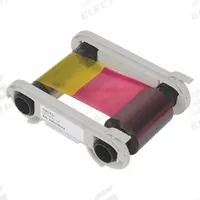 ID Card Printer Ribbon: Full Color, 200 Prints per Roll, 2 in Overall Ht, 8 in Overall Wd (MPN R5F002AAA). Key specifications — Compatible Product Type: ID Card Printers; Color Capability: Full Color; Product Type: ID Card Printer Ribbon.