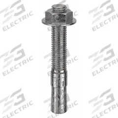 MKT FASTENING Wedge Anchor: 4 1/2 in Overall Lg, 5/8 in Dia, 5/8"-11 Thread Size, Plain, Plain, 5 PK (MPN 2758412). Key specifications — attr673140: MKT FASTENING; attr933664: Plain.