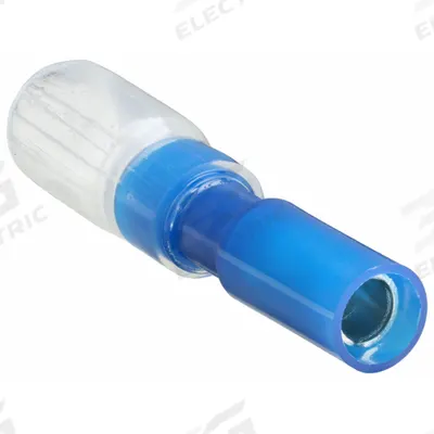 VELVAC Wire Disconnect: Female Socket, Blue - Female Bullet Disconnects