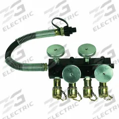 ENERPAC Control Manifold: 1 Inlet Ports, 4 Outlet Ports, 10,000 psi Max Pressure, M1, Single-Acting. Key specifications — attr1018424: M1; attr1018428: ENERPAC.