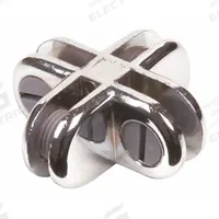 ECONOCO Glass Binning Connector 4 Way: 2 in Overall Ht, 1/2 in Overall Wd, 2 in Overall Dp, Plastic (MPN CON/4). Key specifications — Connector Type: 4-Way; Material: Plastic; Includes: Tightening Screws; Brand: ECONOCO.